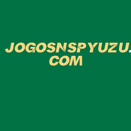 Logo da JOGOSNSPYUZU